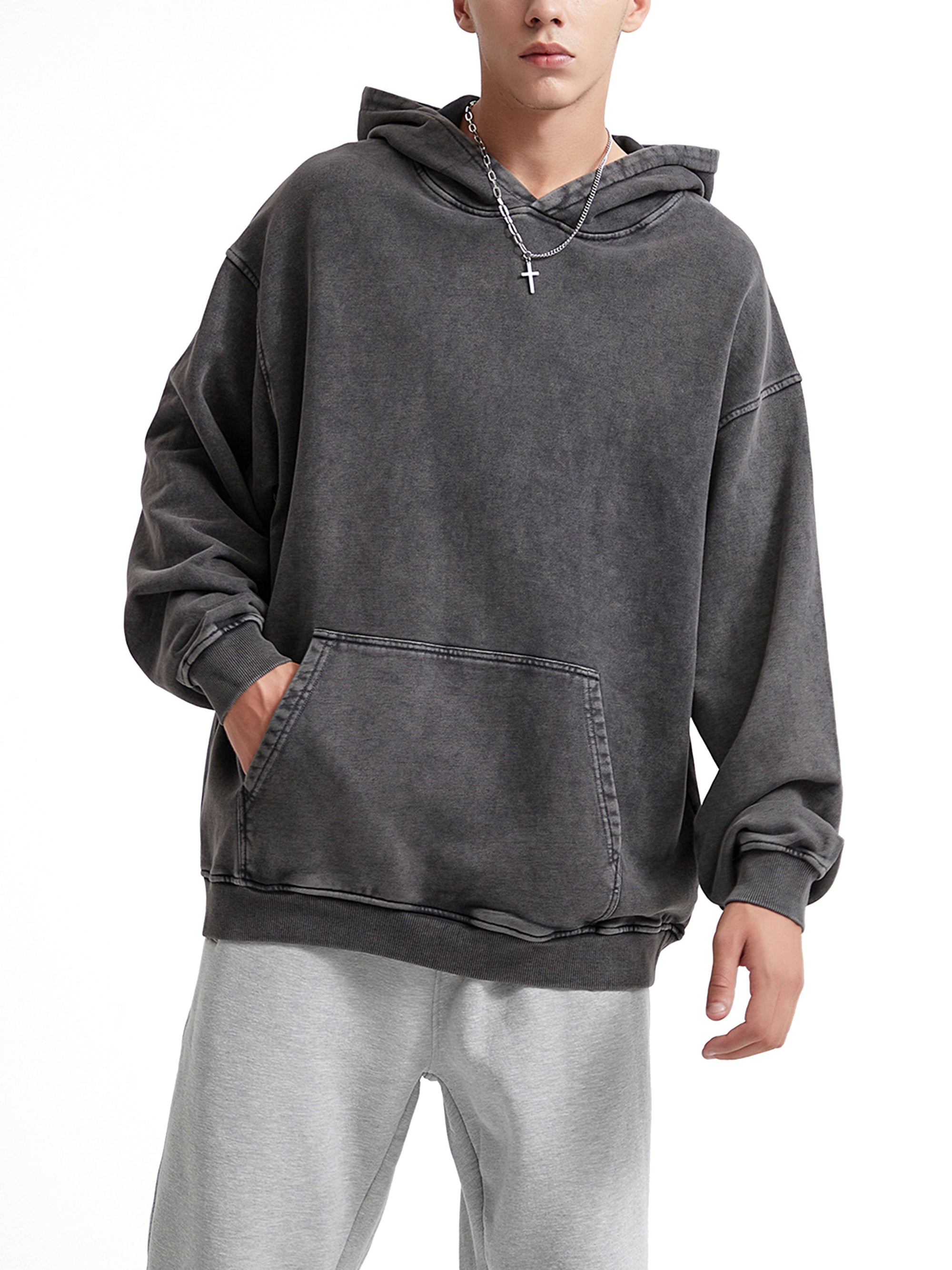 fck off oversized hoodie